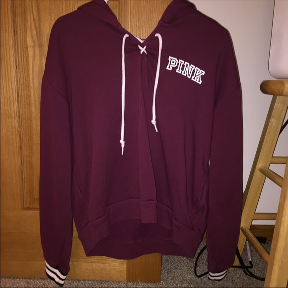 PINK Victoria's Secret Tops - Hoodie Crop Top from Pink